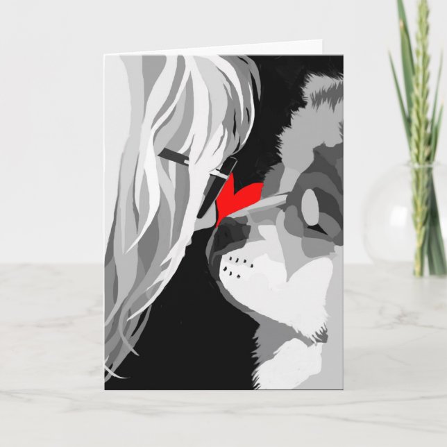 tarjeta del logotipo de TheARTdog (Anverso)