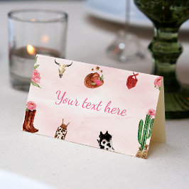 Tarjeta del lugar de nacimiento de la primera niña