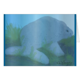 Tarjeta del Manatee