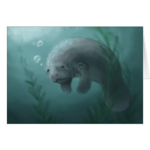 Tarjeta del Manatee