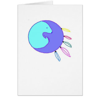 tarjeta del mandella del pájaro-oso