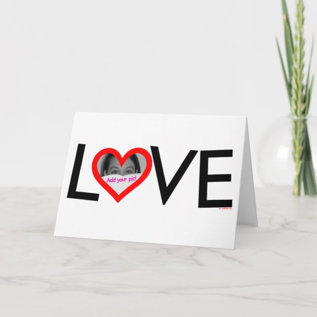 Tarjeta del marco del AMOR (Anverso)