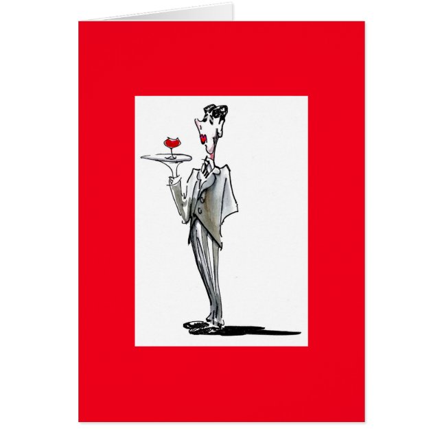 Tarjeta del mayordomo (Frente)