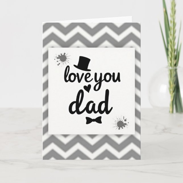 Tarjeta del Mejor Papá (Anverso)