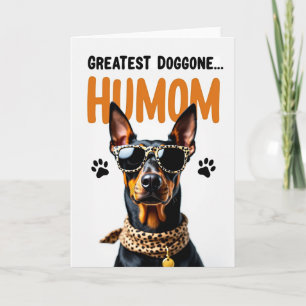 Tarjeta del Mejor Perro Humom Animal