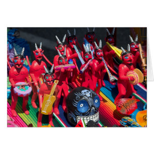 Tarjeta del mercado de pulgas