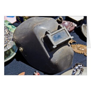 Tarjeta del mercado de pulgas