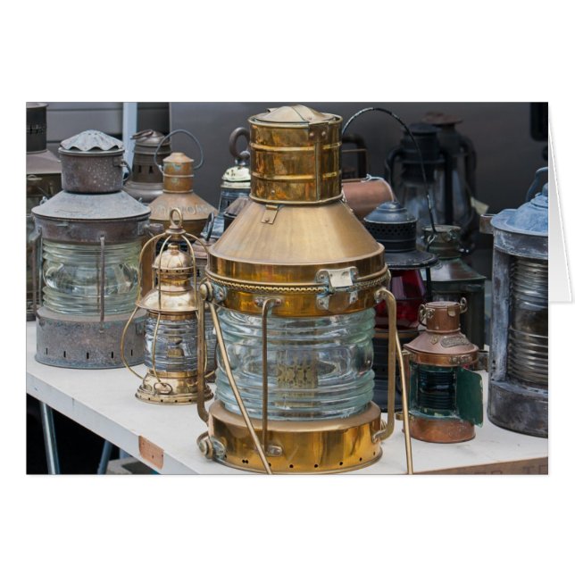 Tarjeta del mercado de pulgas (Anverso (Horizontal))