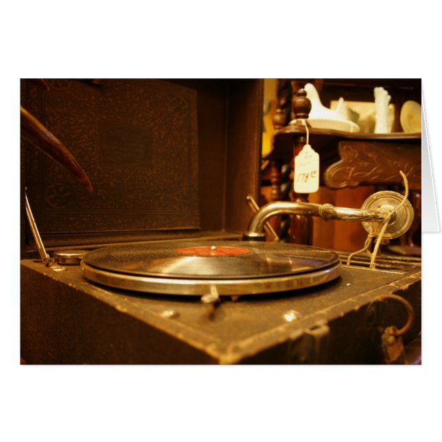 Tarjeta del mercado de pulgas (Anverso (Horizontal))