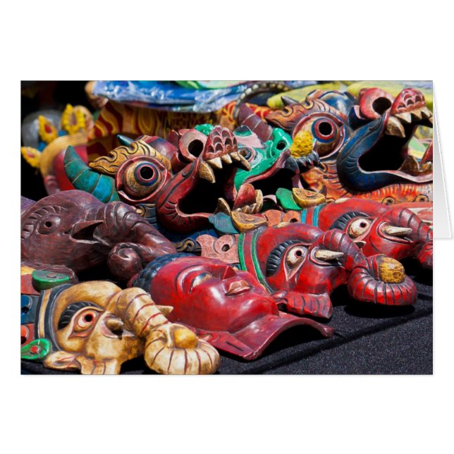 Tarjeta del mercado de pulgas (Anverso (Horizontal))