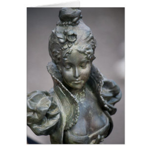 Tarjeta del mercado de pulgas