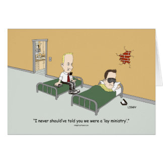 Tarjeta del ministerio de endecha