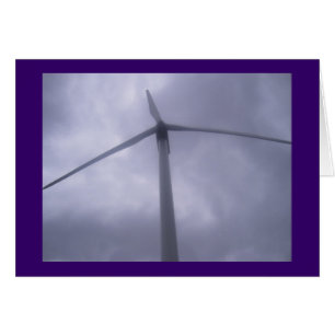 Tarjeta del molino de viento