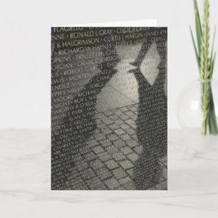 Tarjeta del monumento de Vietnam