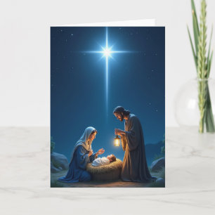 Tarjeta del nacimiento de Jesús