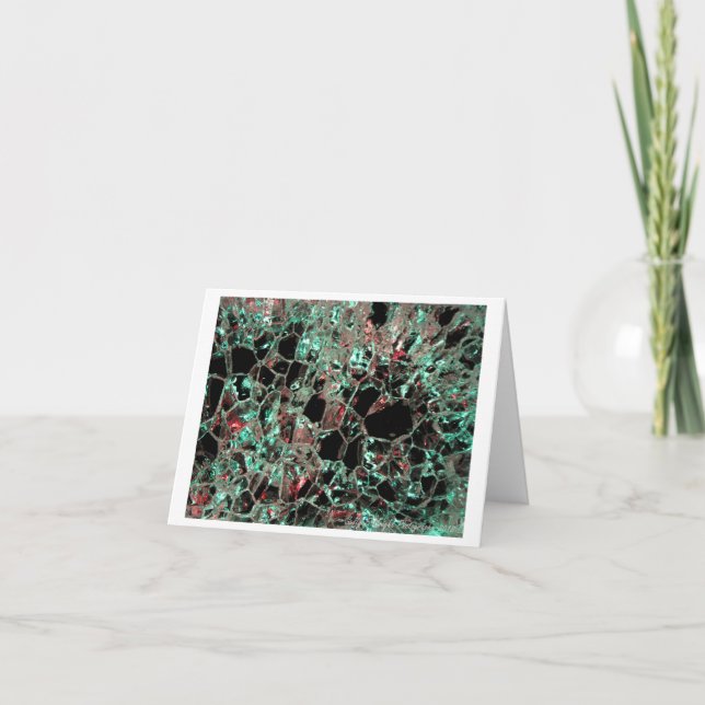 Tarjeta del navidad o del día de fiesta - hiele el (Anverso)