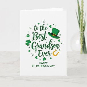 Tarjeta del nieto Clover Starburst