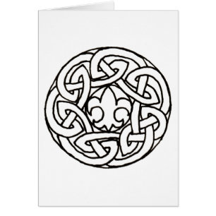 Tarjeta del nudo del boy scout