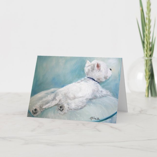 Tarjeta del oeste de la zona de comodidad del (Anverso)