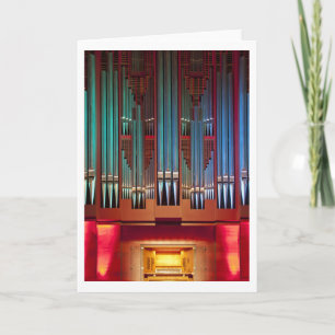 Tarjeta del órgano de ayuntamiento de Christchurch
