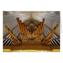 Tarjeta del órgano de Ulm Munster