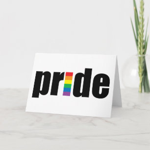 Tarjeta del Orgullo Gay