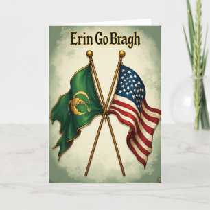 Tarjeta del Orgullo Irlandés para Siempre