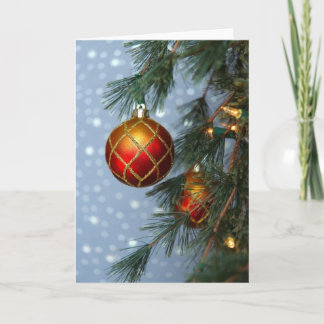Tarjeta del ornamento