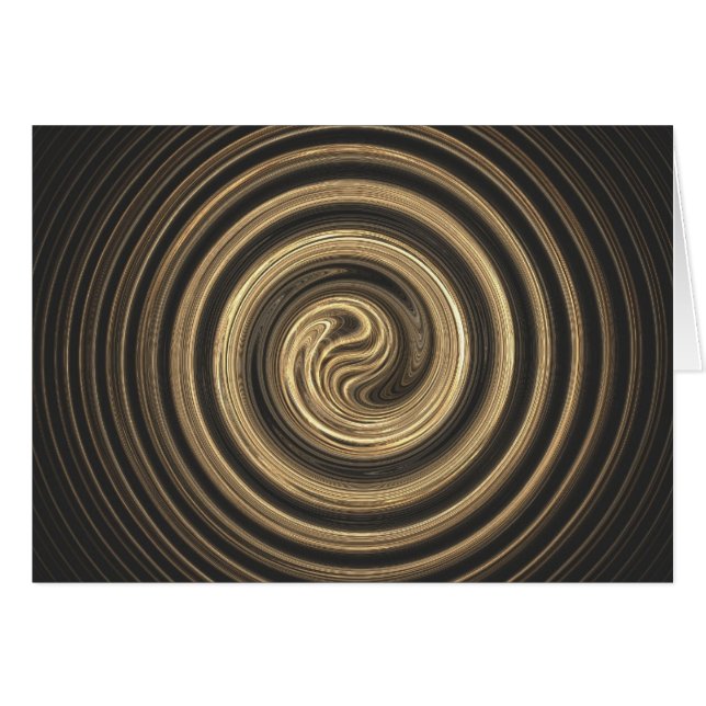 Tarjeta del oro del chocolate n (Anverso (Horizontal))