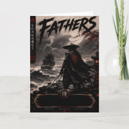 Tarjeta del padre Storm Samurai