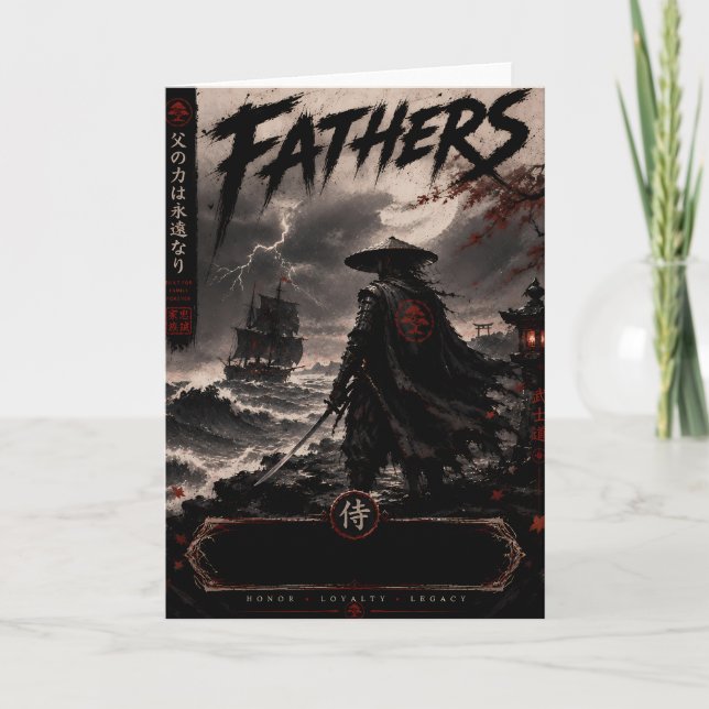 Tarjeta del padre Storm Samurai (Anverso)
