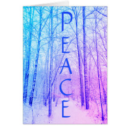 TARJETA DEL PAÍS DE LAS MARAVILLAS PURPEACE DEL