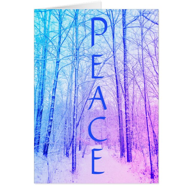 TARJETA DEL PAÍS DE LAS MARAVILLAS PURPEACE DEL (Frente)