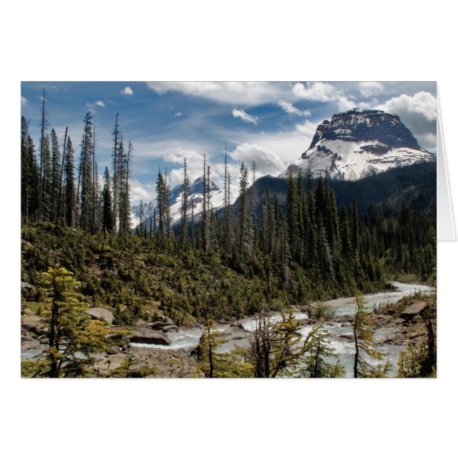 Tarjeta del parque nacional de Yoho (Anverso (Horizontal))