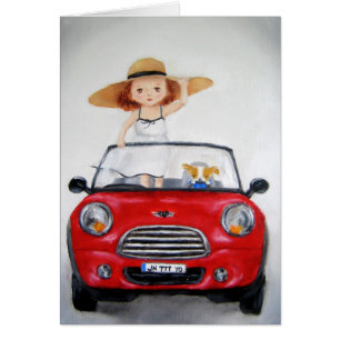 Tarjeta del paseo de la diversión