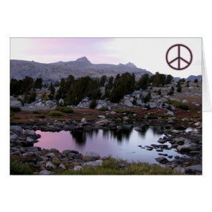 Tarjeta del Peacenik