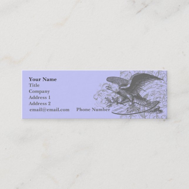 Tarjeta del perfil de American Eagle (Anverso)
