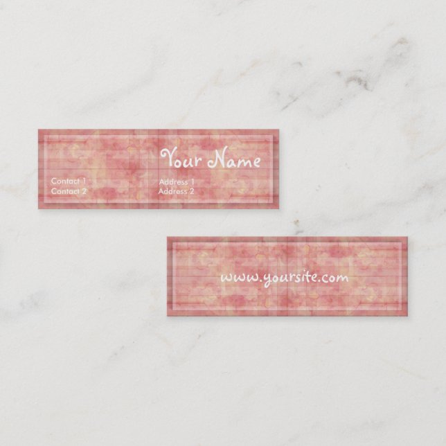 Tarjeta del perfil de CountryPink (Anverso / Reverso)