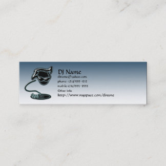 Tarjeta del perfil de DJ
