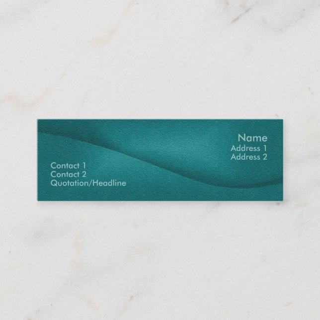 Tarjeta del perfil de la balanza (Anverso)