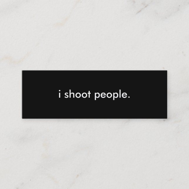 Tarjeta del perfil de la fotografía (Anverso)