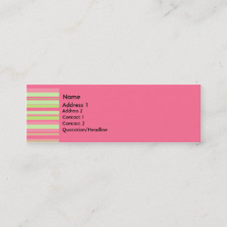 Tarjeta del perfil de la fresa y del kiwi