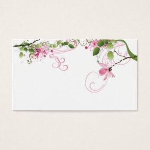 Tarjeta del perfil de la magnolia