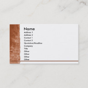 Tarjeta del perfil de la montaña