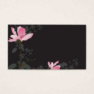 Tarjeta del perfil de las magnolias
