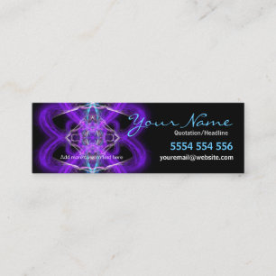 Tarjeta del perfil de los corazones de Purpliaz