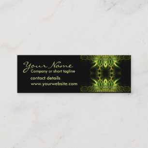 Tarjeta del perfil de Lotus del fractal