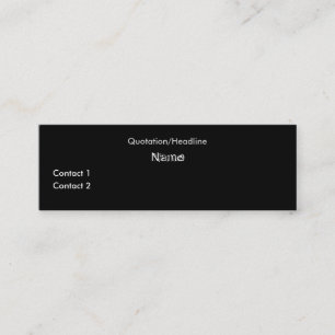 Tarjeta del perfil de Manhattan