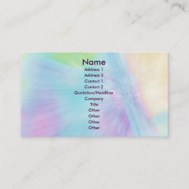 Tarjeta del perfil del "artista" - personalizable
