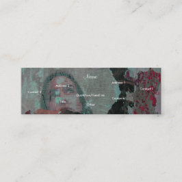 Tarjeta del perfil del artista - personalizable